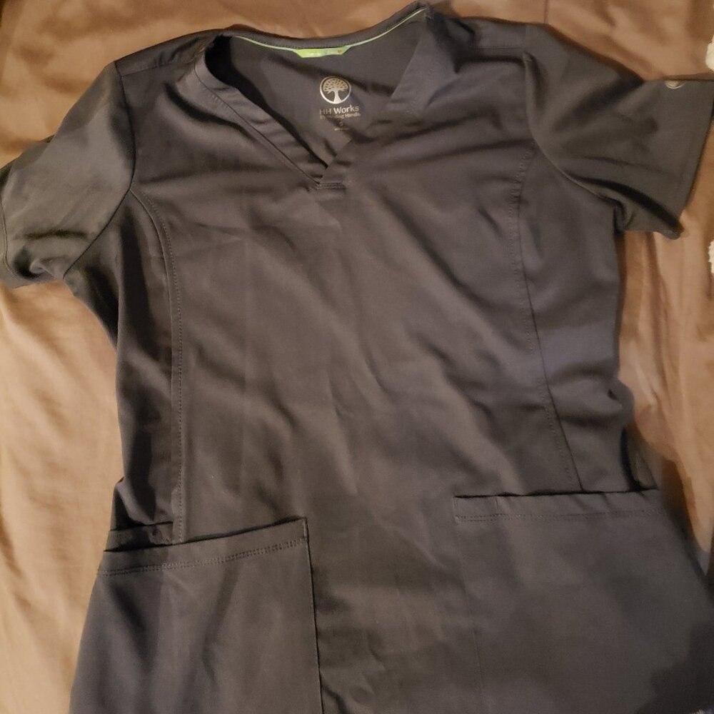 Healing Hands scrub top